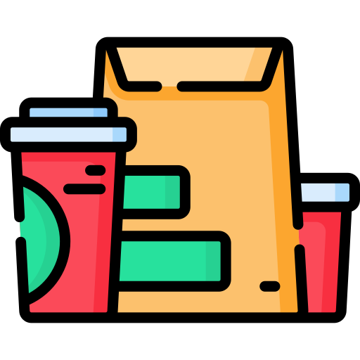 Food delivery icon